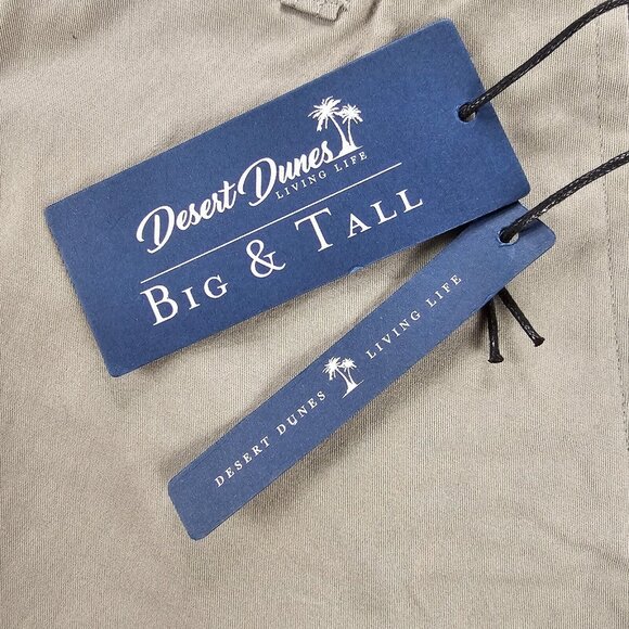 Desert Dunes Shorts Mens 40 Dusty Gray Chino‎ Golf Stretch Twill Preppy Casual - Picture 4 of 10